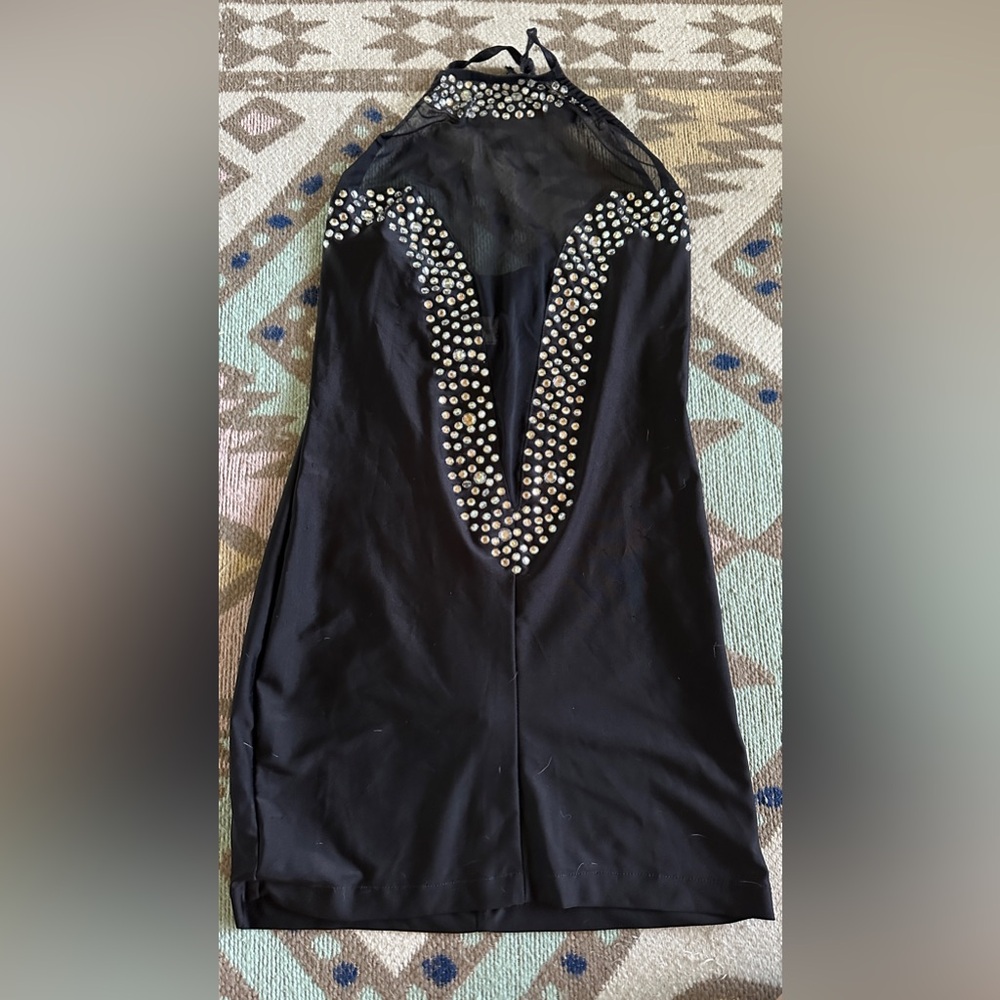 Sexy rhinestone dress